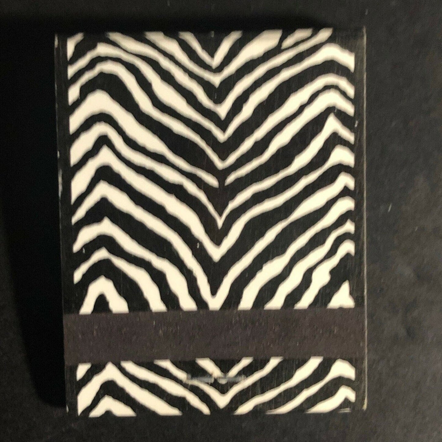 Richard's Lilac Lodge Hillside, IL Matchbook Zebra - c1960's-74