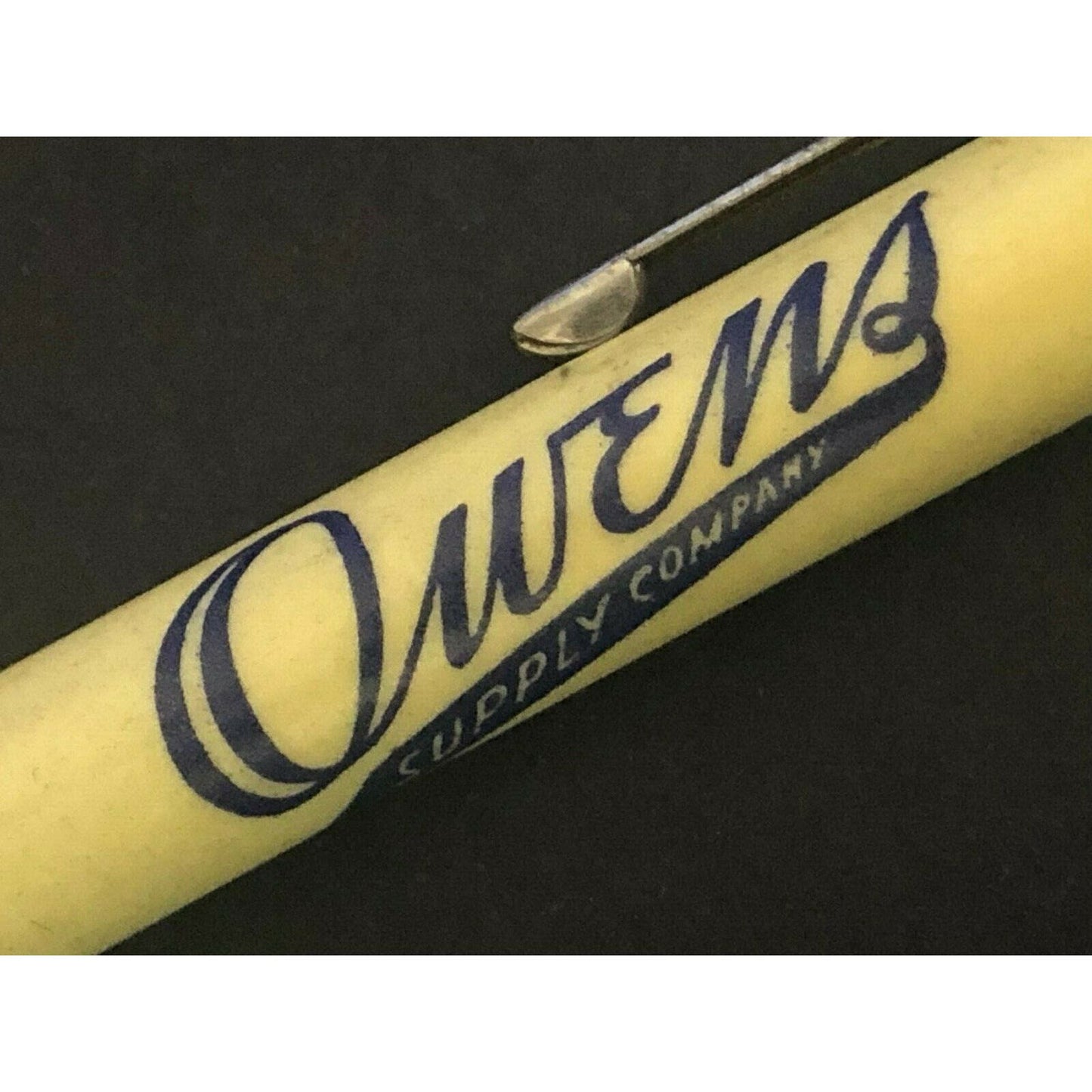 c1940's-50's "Owens Supply" Kingfisher Enid Fairview, OK Mech Advertising Pencil