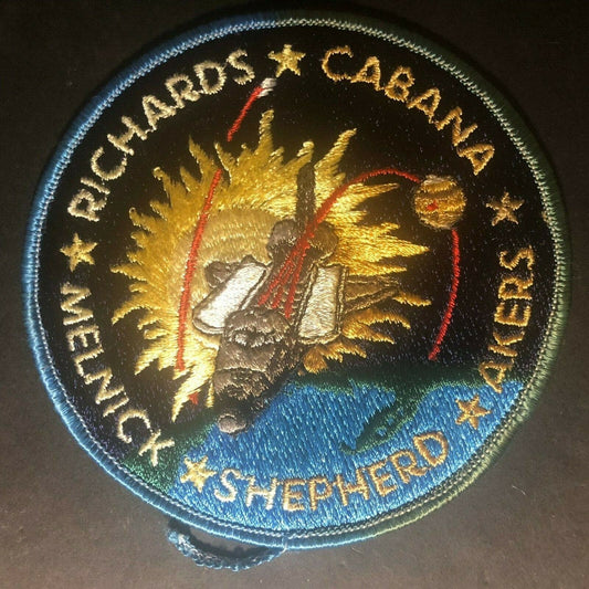 NASA Shuttle Flight Crew Mission Embroidered Patch - Cabana Richards Shepherd