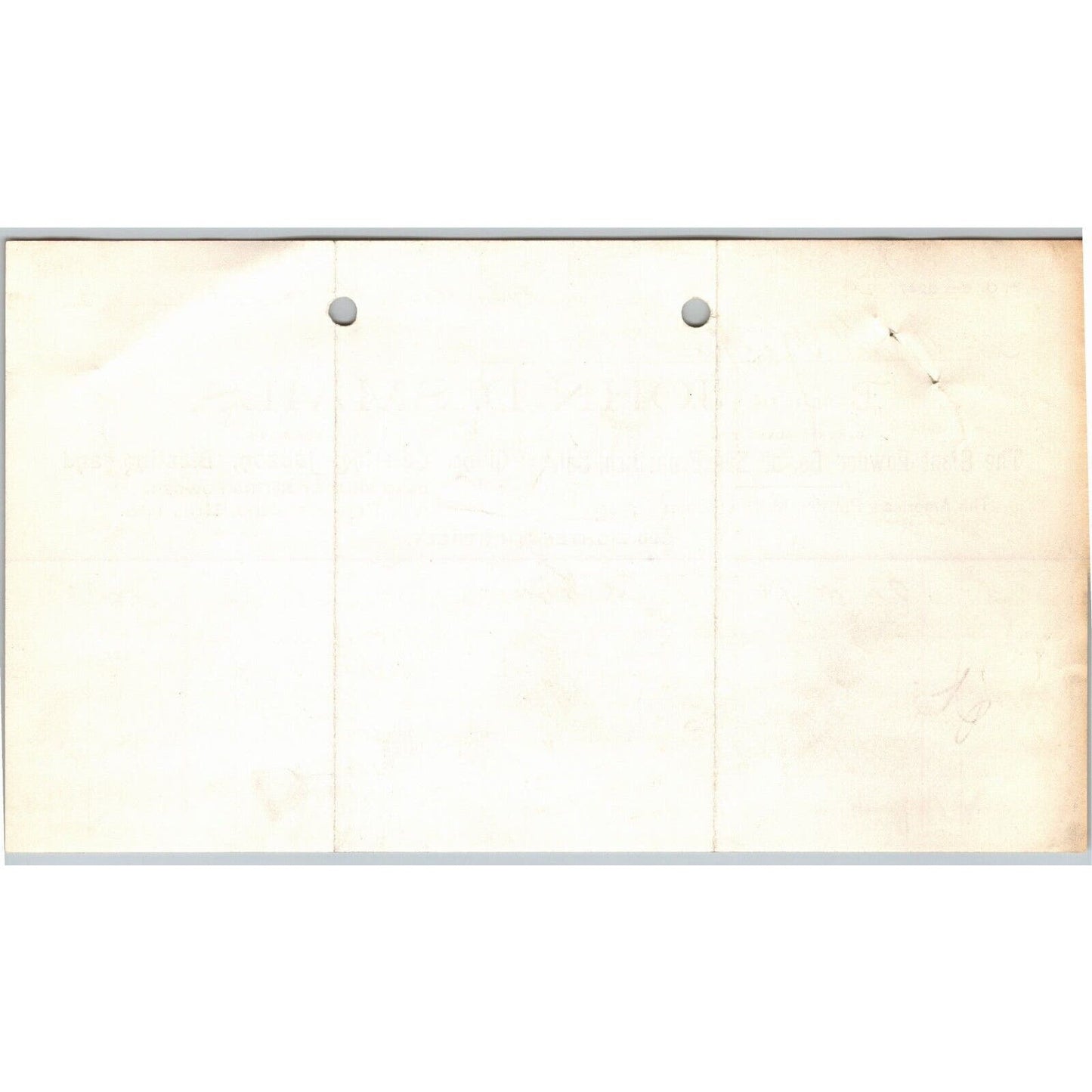 1892 Denver, CO John D. Smails Giant Powder Fuse Caps Letterhead - M.H. Keefe