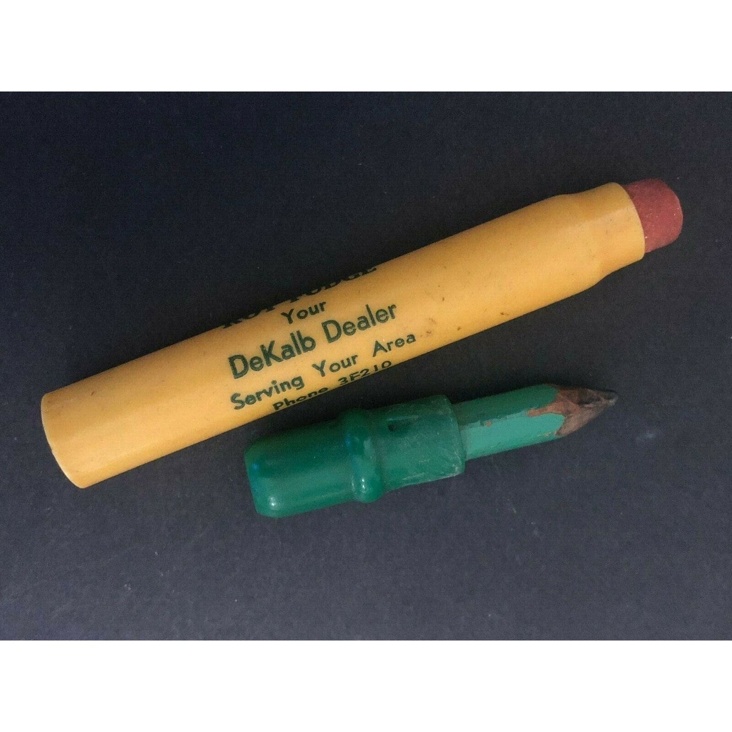 c1940's-50's "DeKalb Roy Fudge Madison, WI" Advertising Bullet Pencil