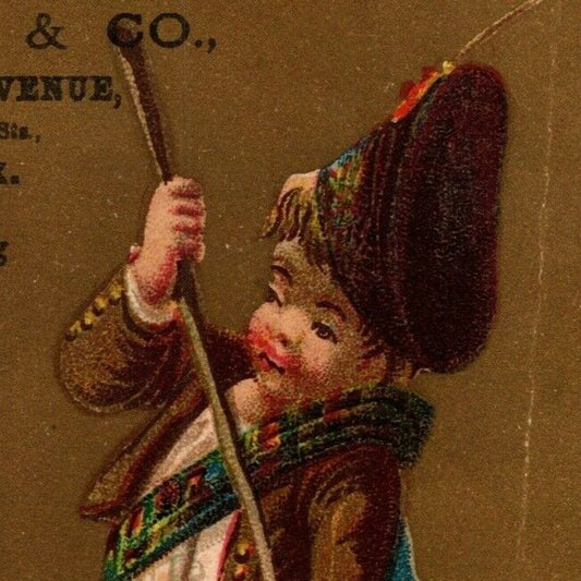Liliputian Bazaar Best & Co. Sixth Ave Children's New York Victorian Trade Card