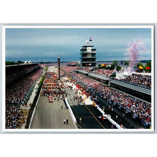 c2001 Indy 500 - Balloon Release - Motor Speedway NOS 4" x 5 3/4" Postcard