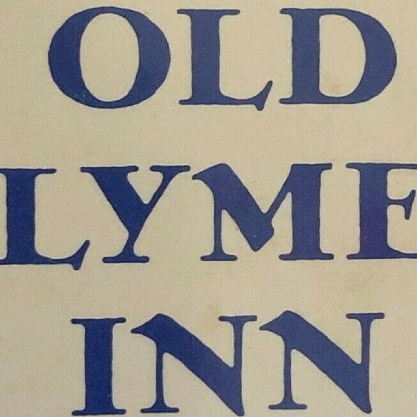 c1960's-70's Wooden Matchboxes / Matchbooks - Old Lyme Inn CONN. 06371 VGC