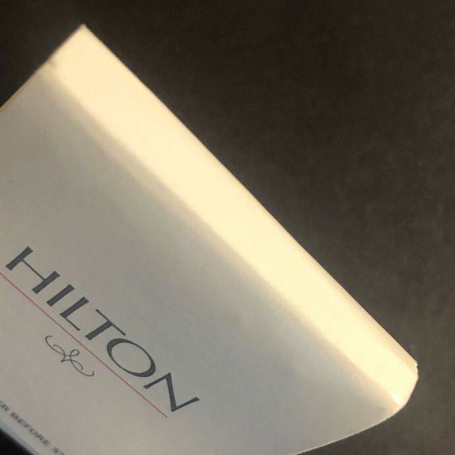 Vintage c1970's-80's Full Matchbook "Hilton" (Hotels)