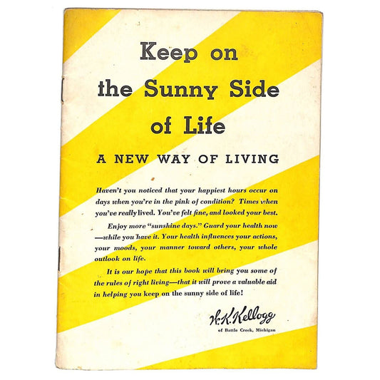 Kellogg "Keep on the Sunny Side of Life" Booklet c1935-45 32pp