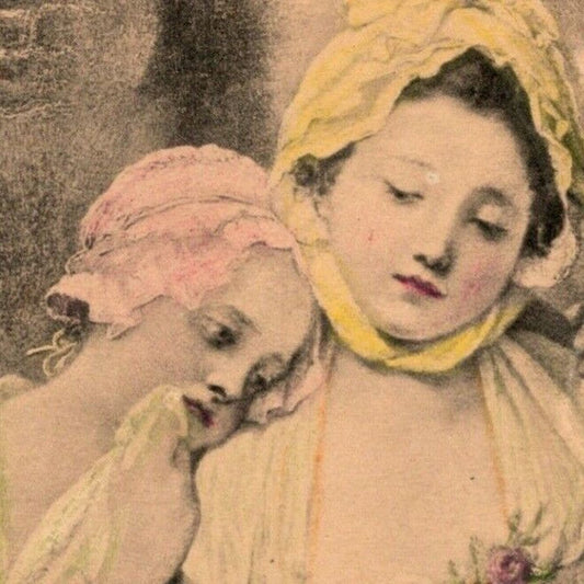 c1910 Vintage Russian Art Postcard (4261)