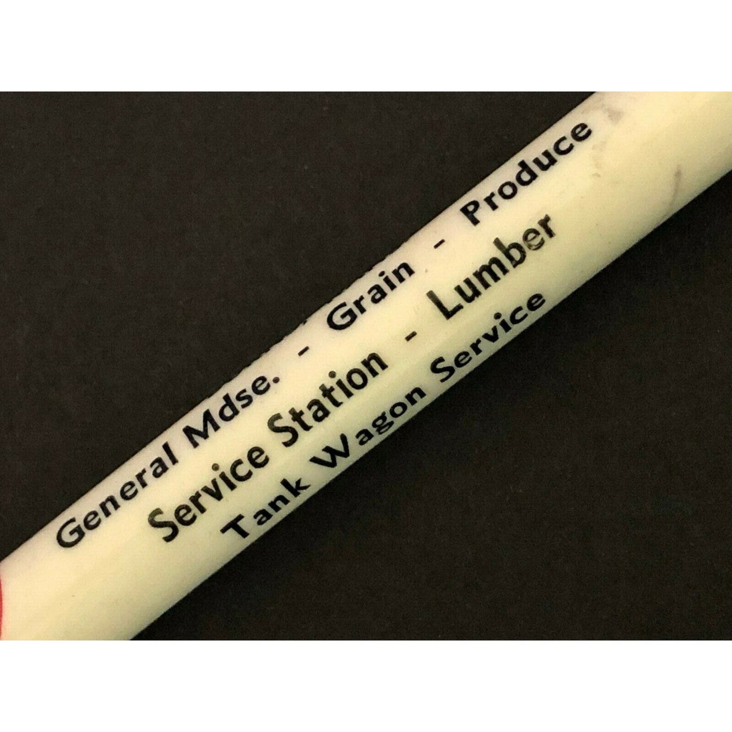 c1960's-70's "Burns Farmers Co-op Union" Burns, Kansas Advertising Pen