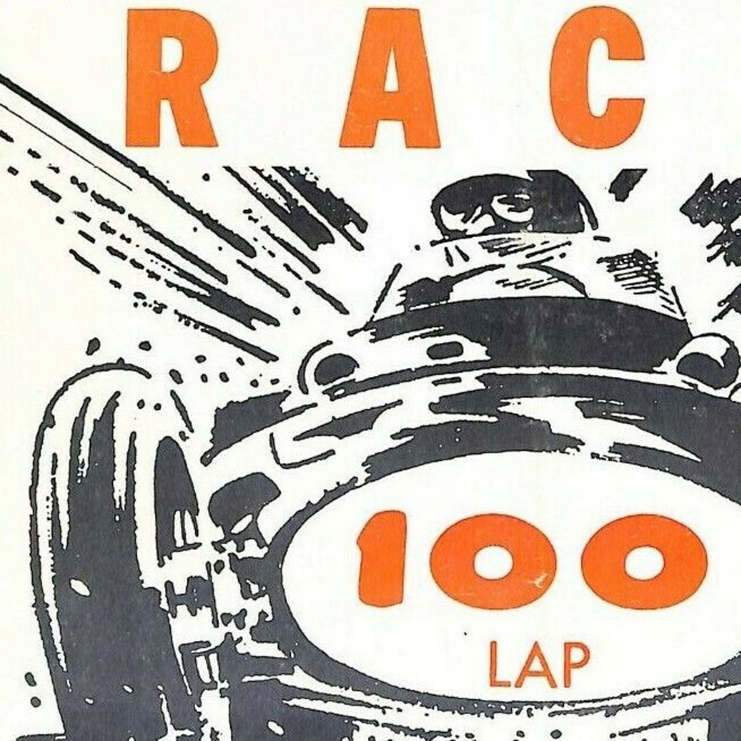 Scarce Sept 2 1961 Auto Racing CRA Big Car Program Ascot Gardena, CA 12pp