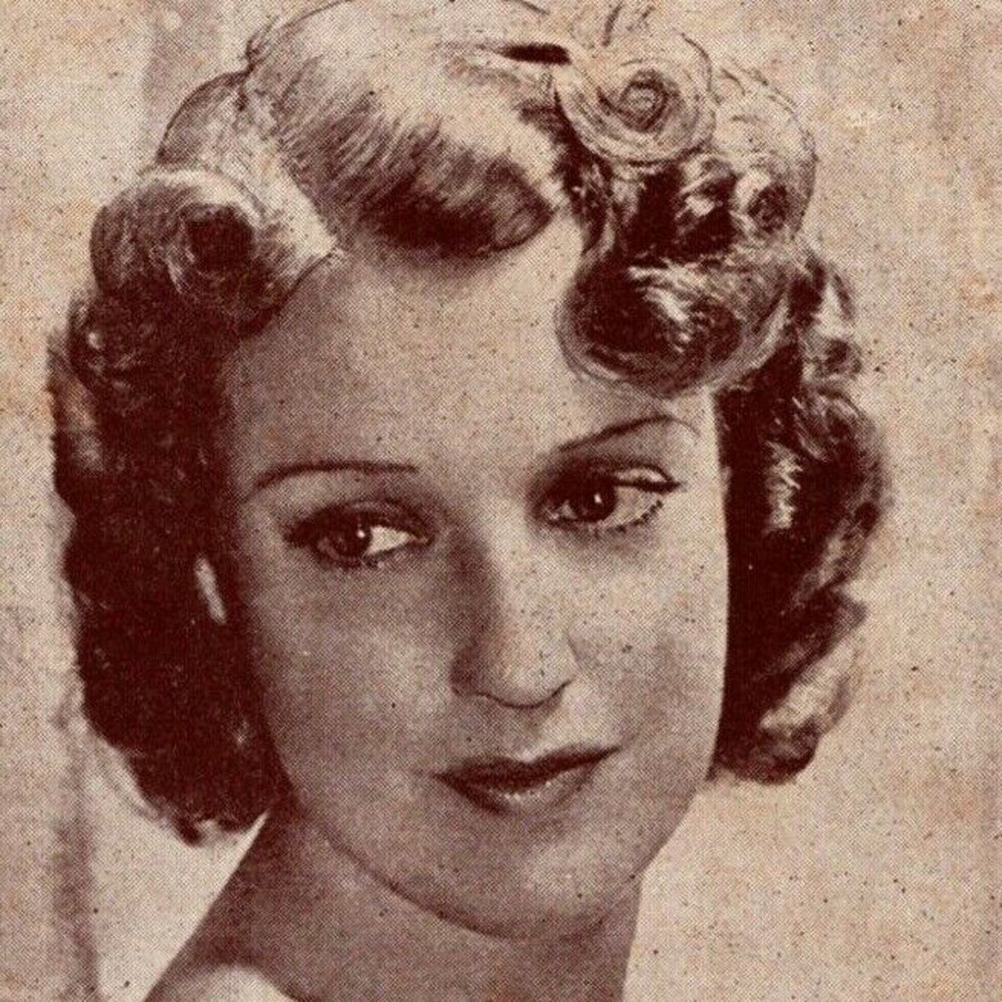 Jeanette MacDonald Leading Lady Movie Star Arcade Card - Ken Prag Coll. EXC