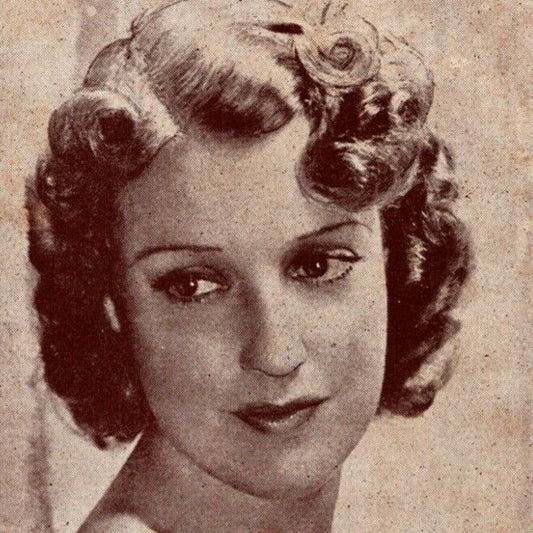 Jeanette MacDonald Leading Lady Movie Star Arcade Card - Ken Prag Coll. EXC
