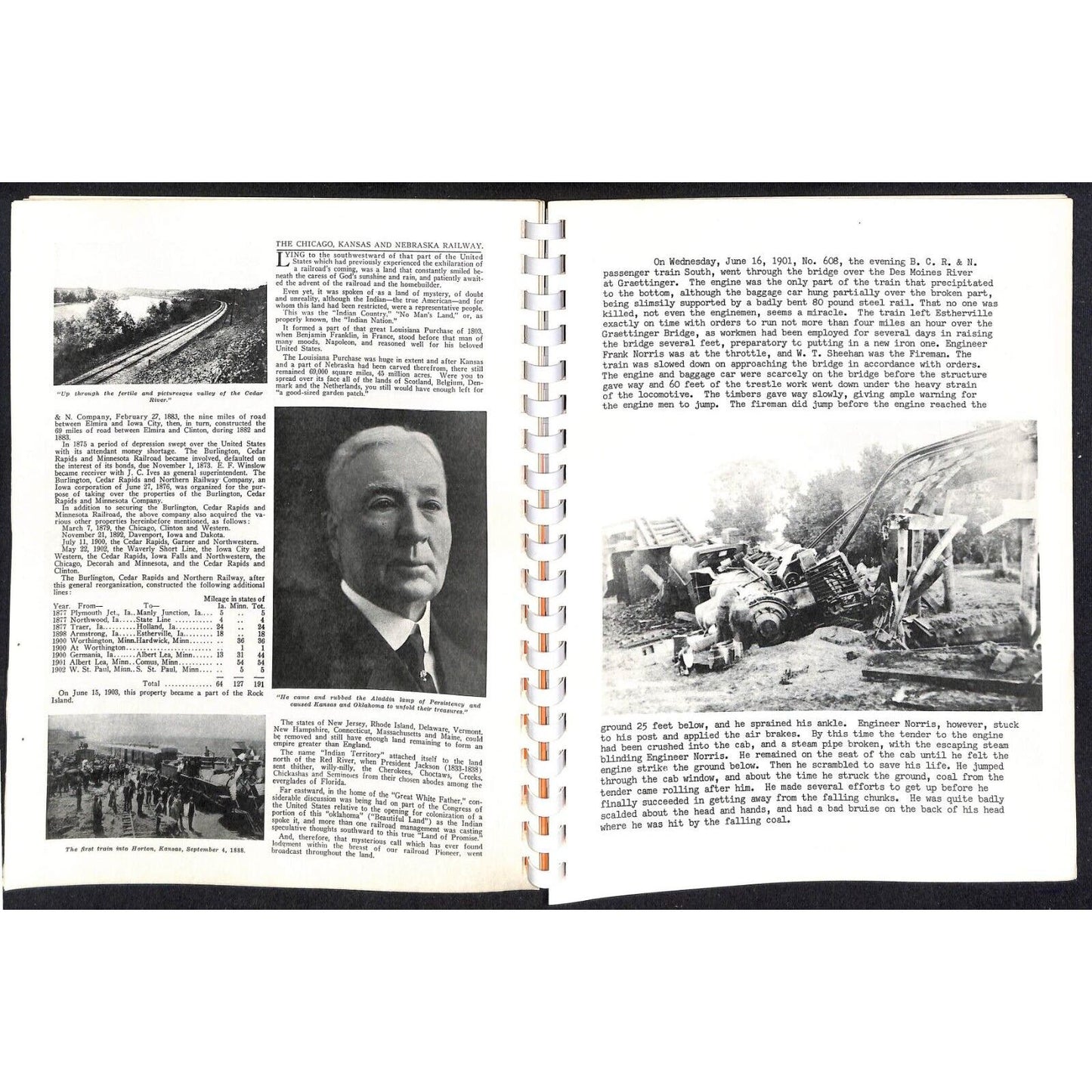 Great Rock Island Route 1974 Reprint of 1922 Frank Nevins Spirit of Romance 85+p