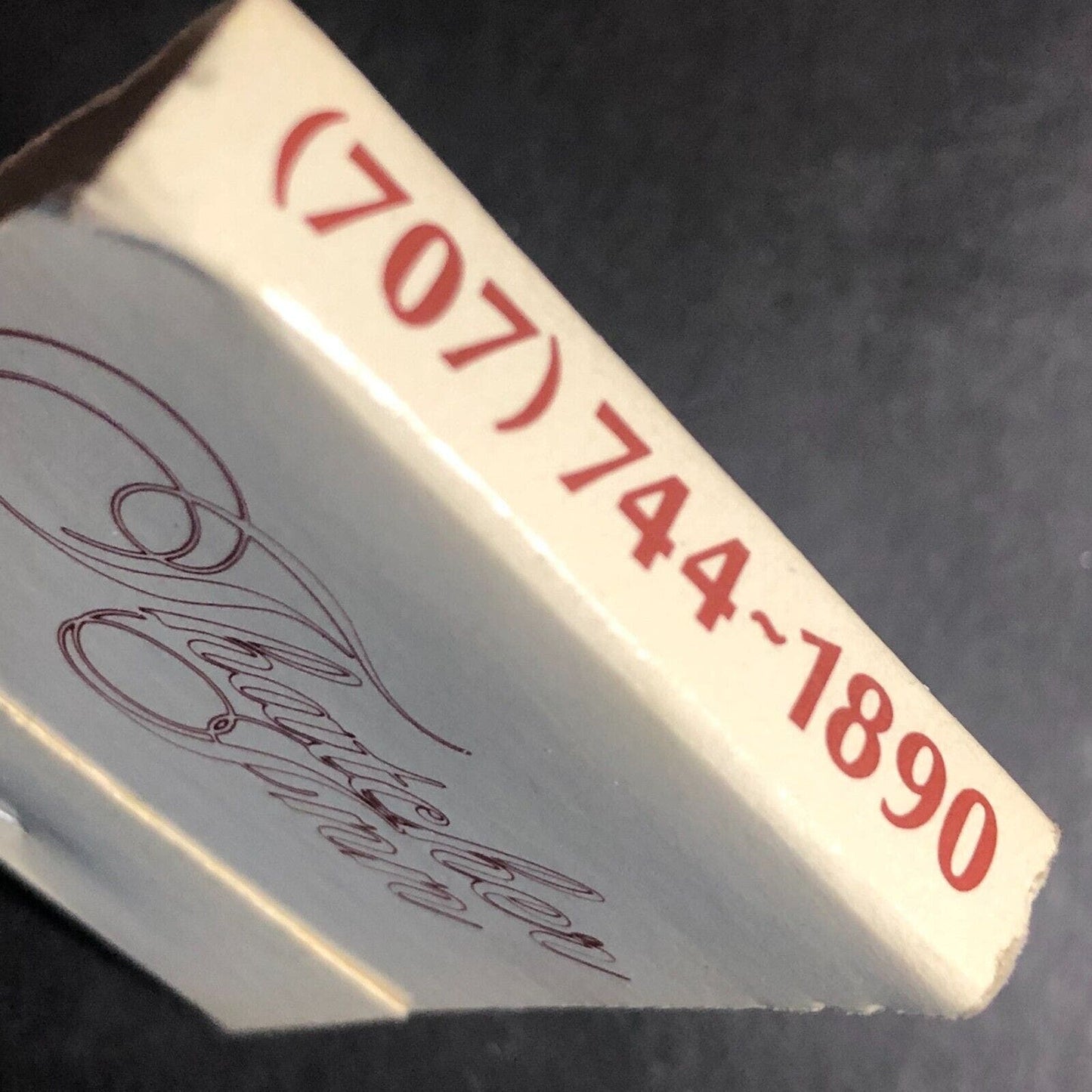 Hopland, CA Thatcher Inn Full Matchbook c1975-85