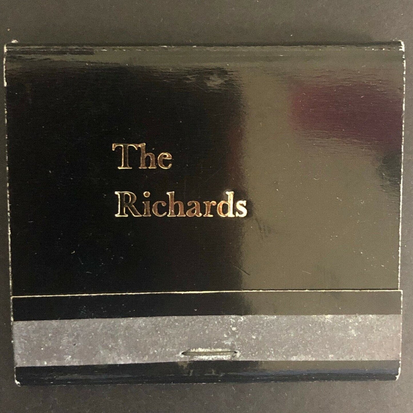 c1960's-70's Full Matchbook Scarce Vintage "The Richards" Early Cable TV Antenna