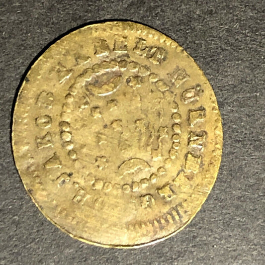c1855-1867 19mm Attrib. J.J. Habelt German Jeton / Counter / Token - Ben Fauver
