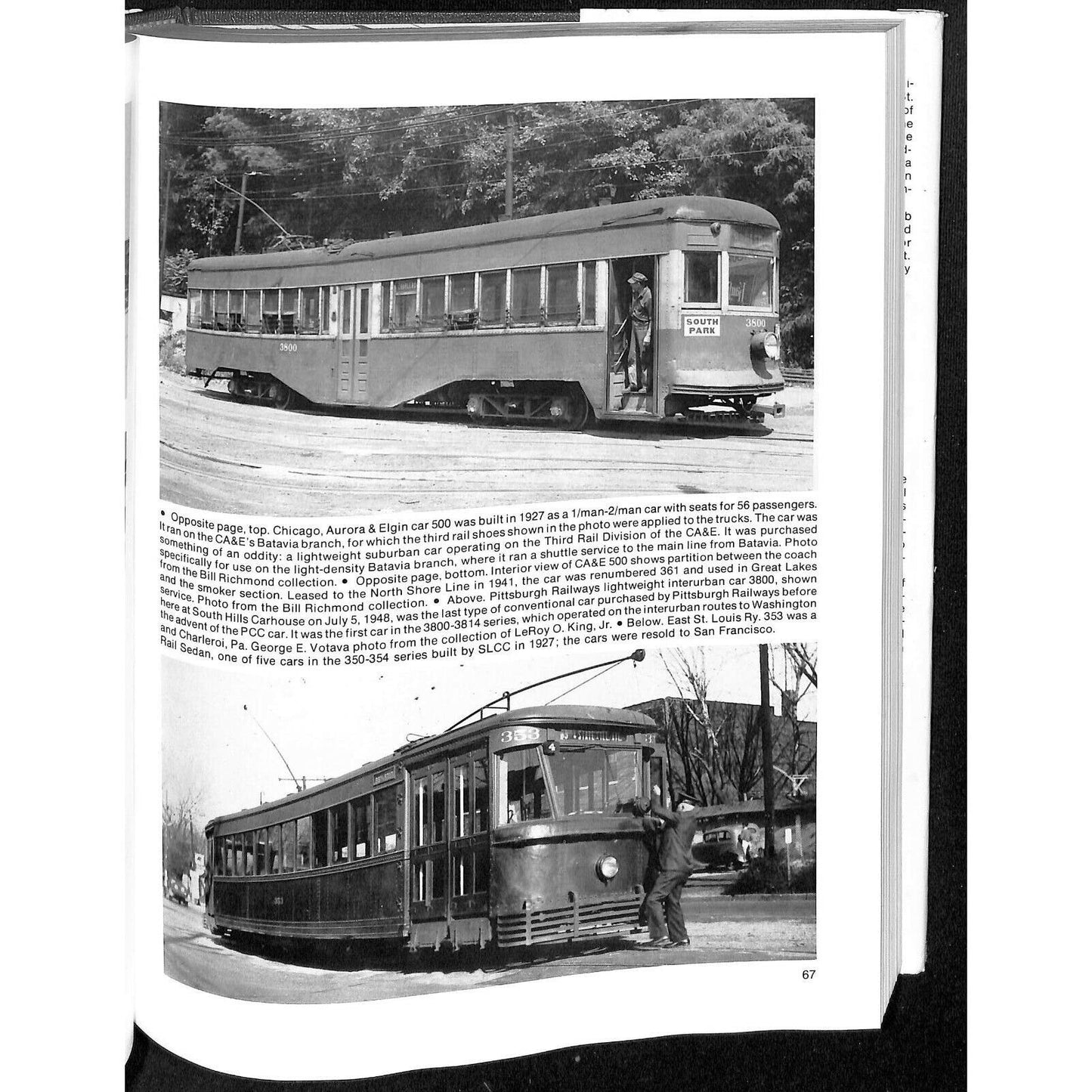 Alan R. Lind "From Horsecars to Streamliners" St. Louis Car Transit HC 1978 400p