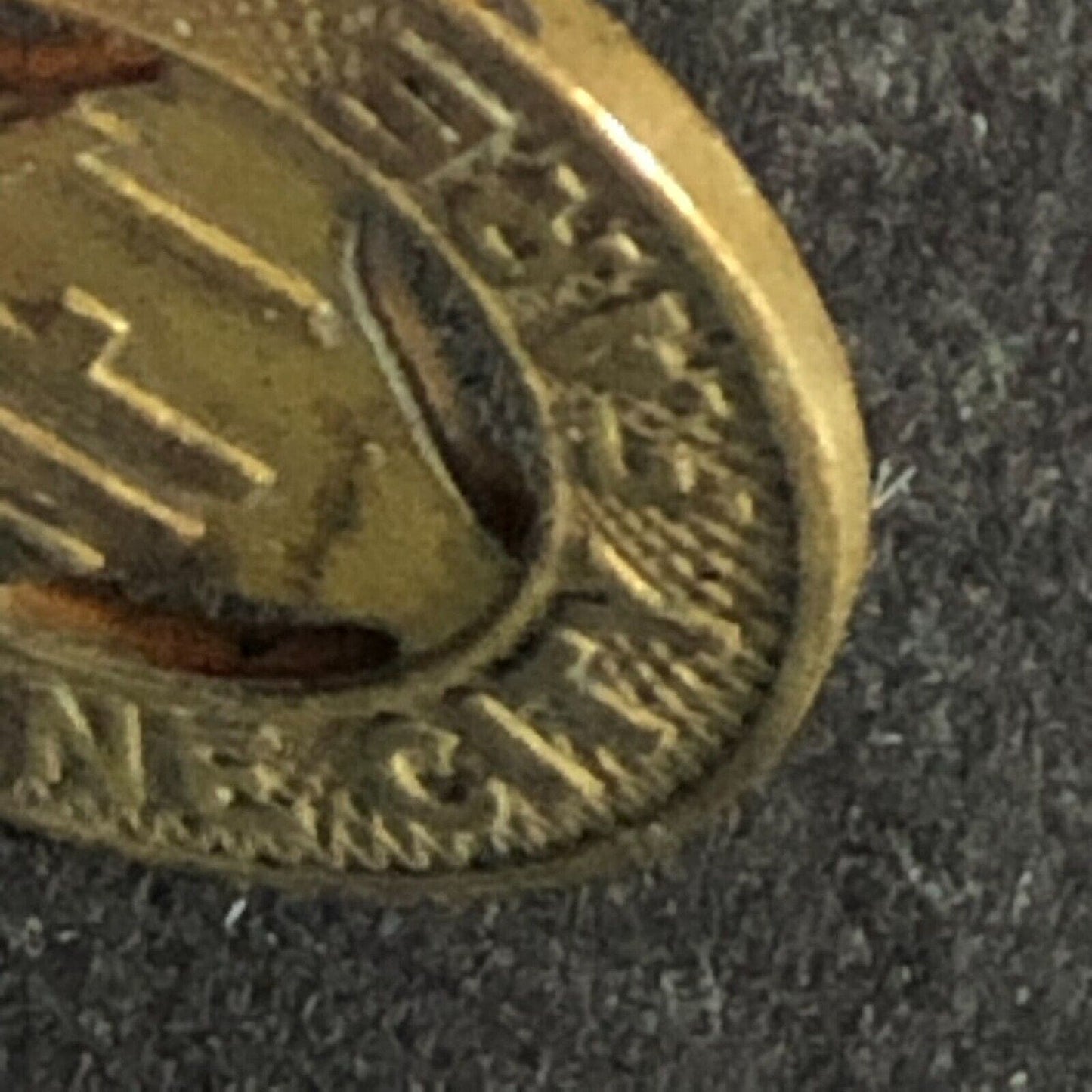 Buffalo New York Bronze G/F One City Fare Transit Token 16mm