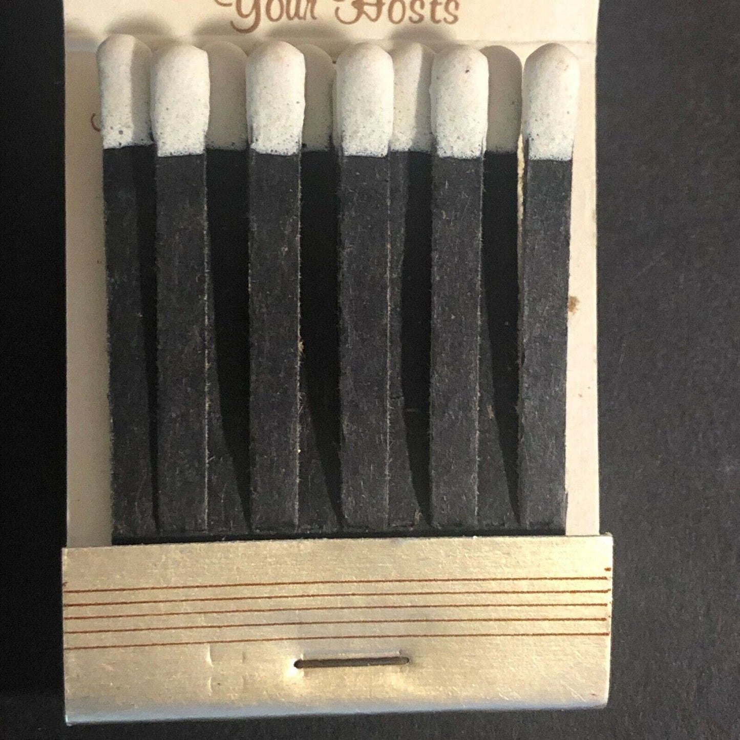 Scarce Vintage c1970's Full Matchbook "Rikki's" Restaurant Des Plaines, ILL