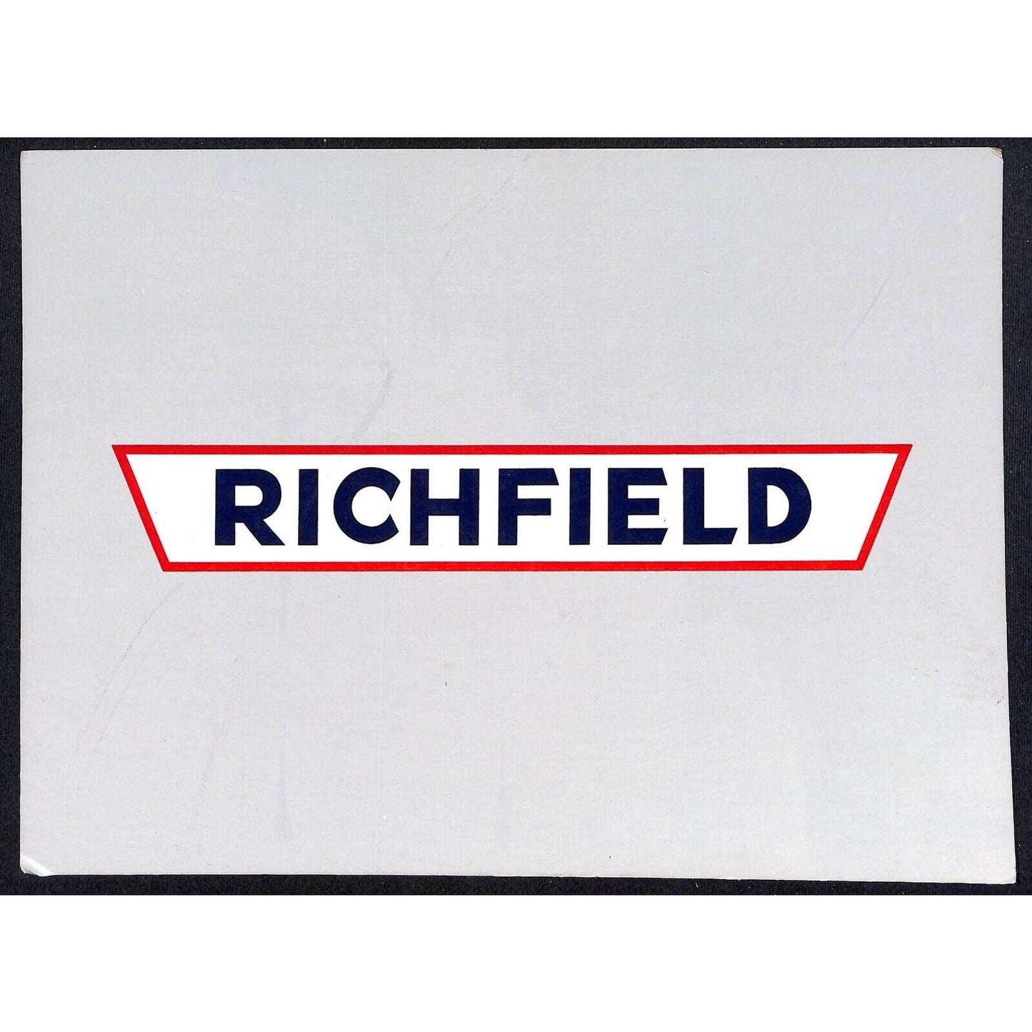 c1950's-60's Atlantic Richfield Gasoline - Petroleum Pair of Mounted Stickers 10
