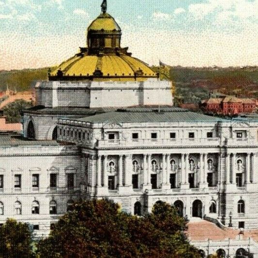 Library of Congress, Washington, DC - Vintage Postcard - NP