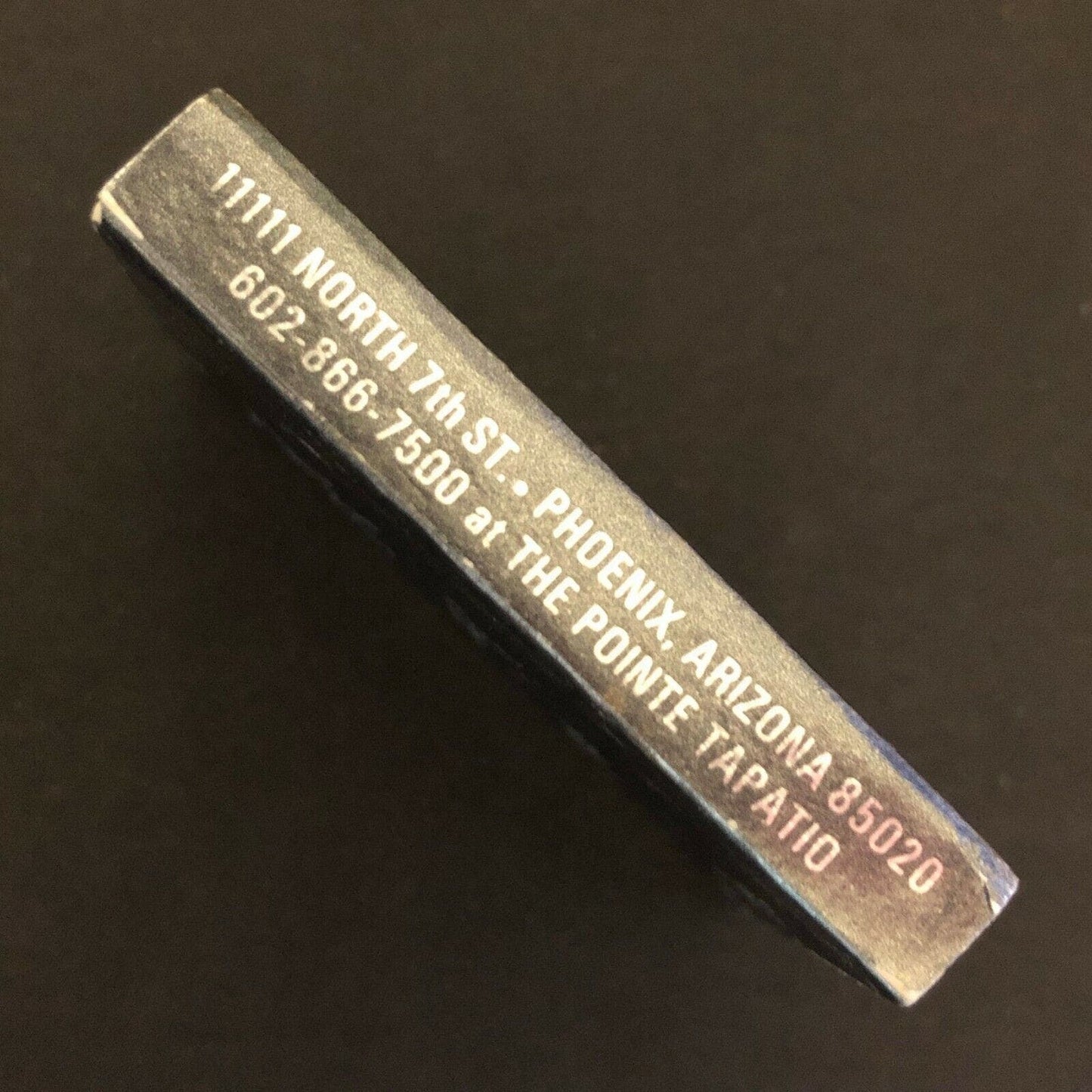 c1970's-80's Wooden Matchbox Matchbook "Different Pointe View" Phoenix, AZ
