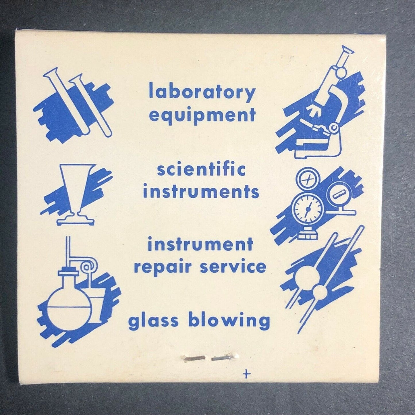1970 Full Matchbook "Macalaster Bicknell" Scientific Instruments New Haven, CT