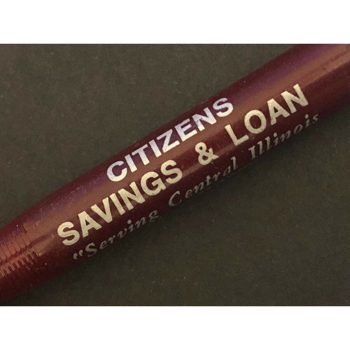 c1980's Citizens Savings & Loan Normal, El Paso, Eureka, IL Mechanical Pencil