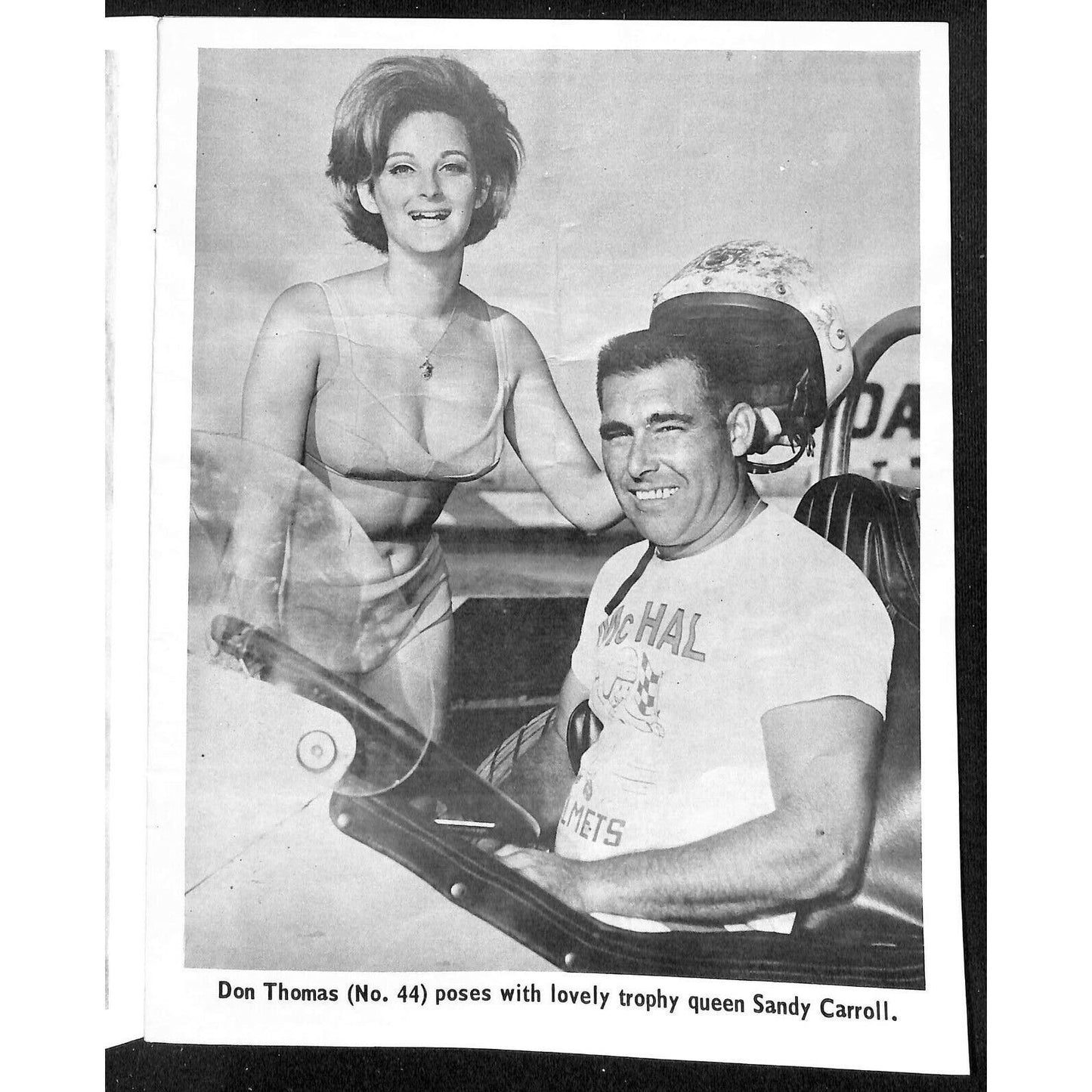 Scarce 7/20 1966 Sprint Car Auto Racing CRA Program Ascot Park Gardena, CA 16pp.