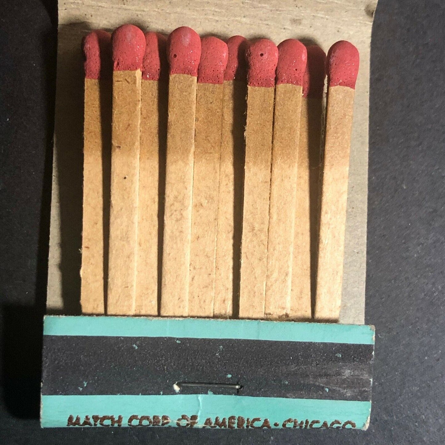 Scarce 1950's Full Matchbook Webb's Drive-In Restaurant Beverly Hills, CALIF.