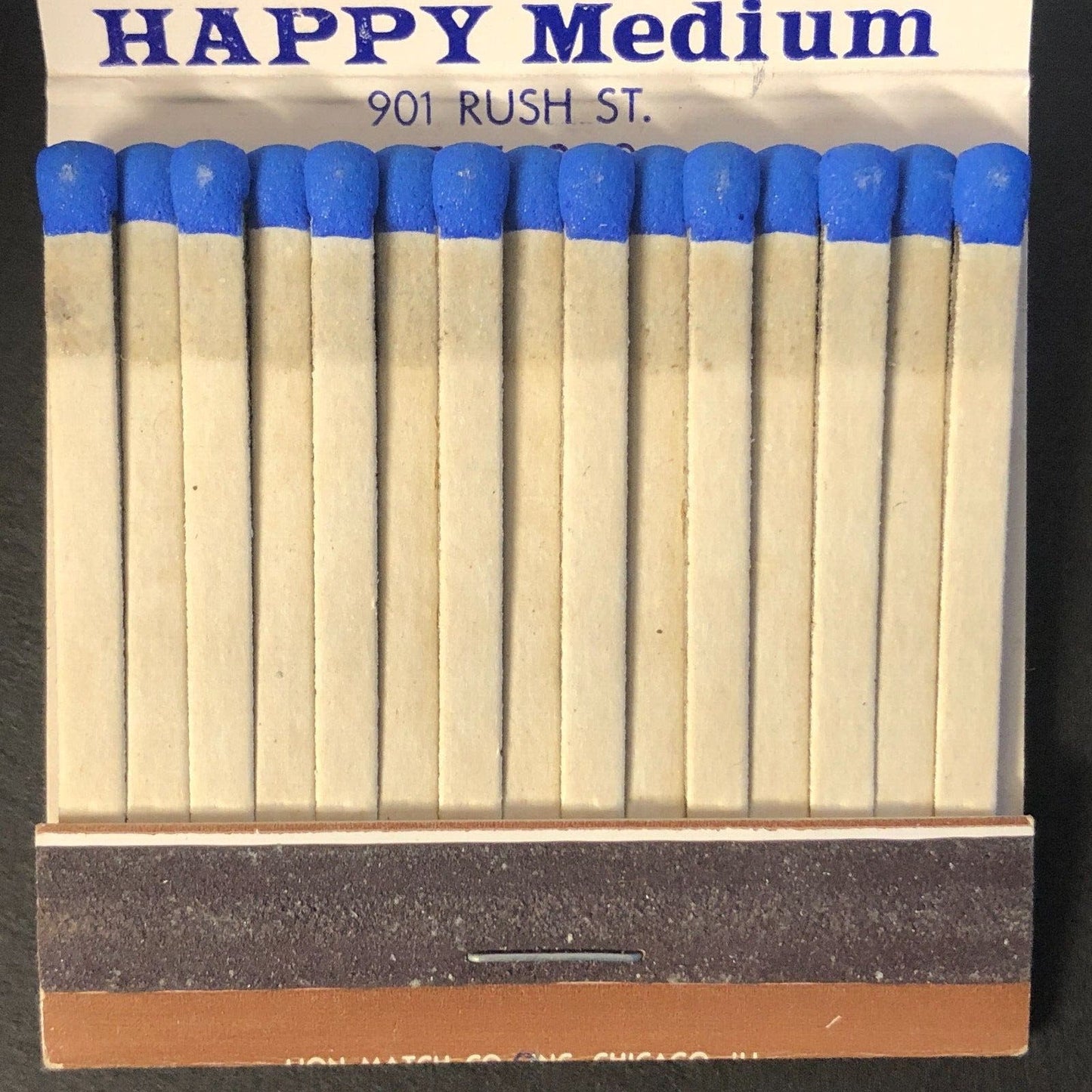 London House Restaurant Vintage Full Matchbook c1960's-73 VGC