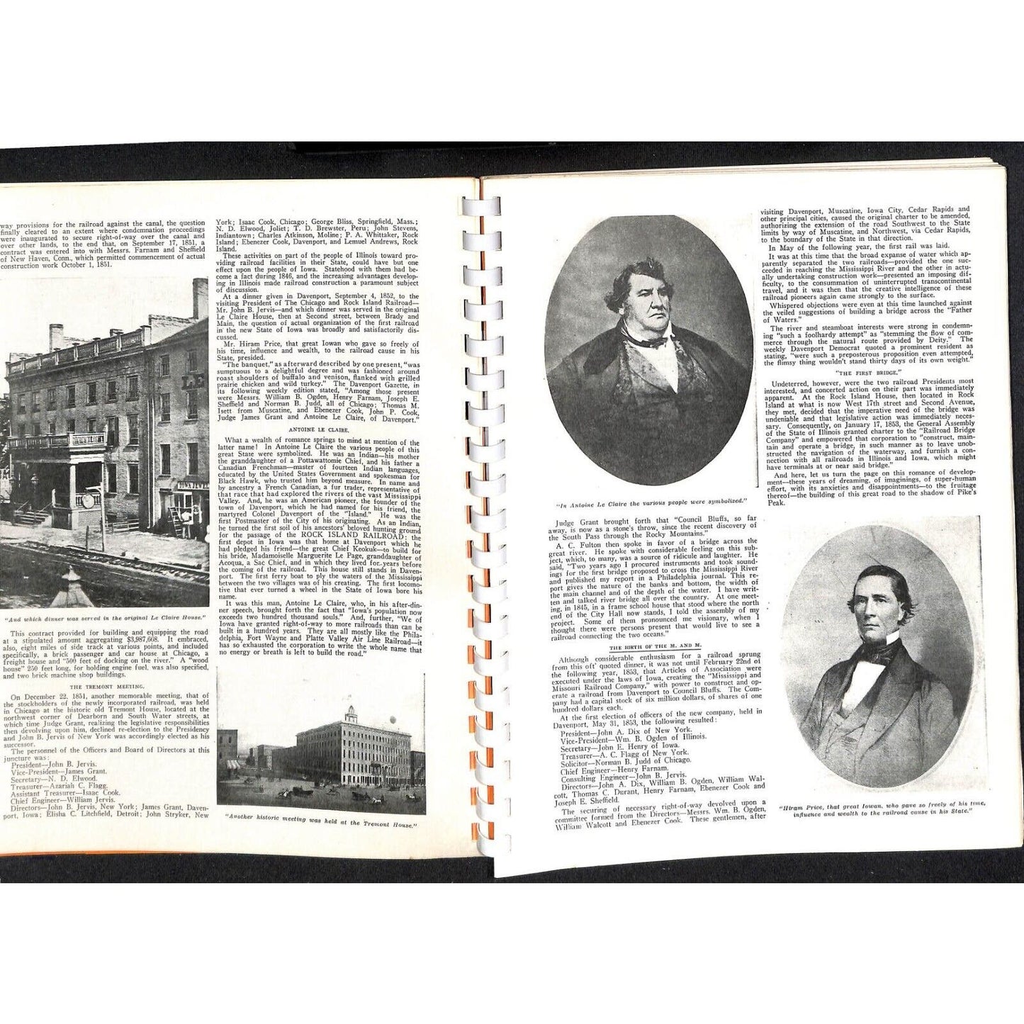 Great Rock Island Route 1974 Reprint of 1922 Frank Nevins Spirit of Romance 85+p