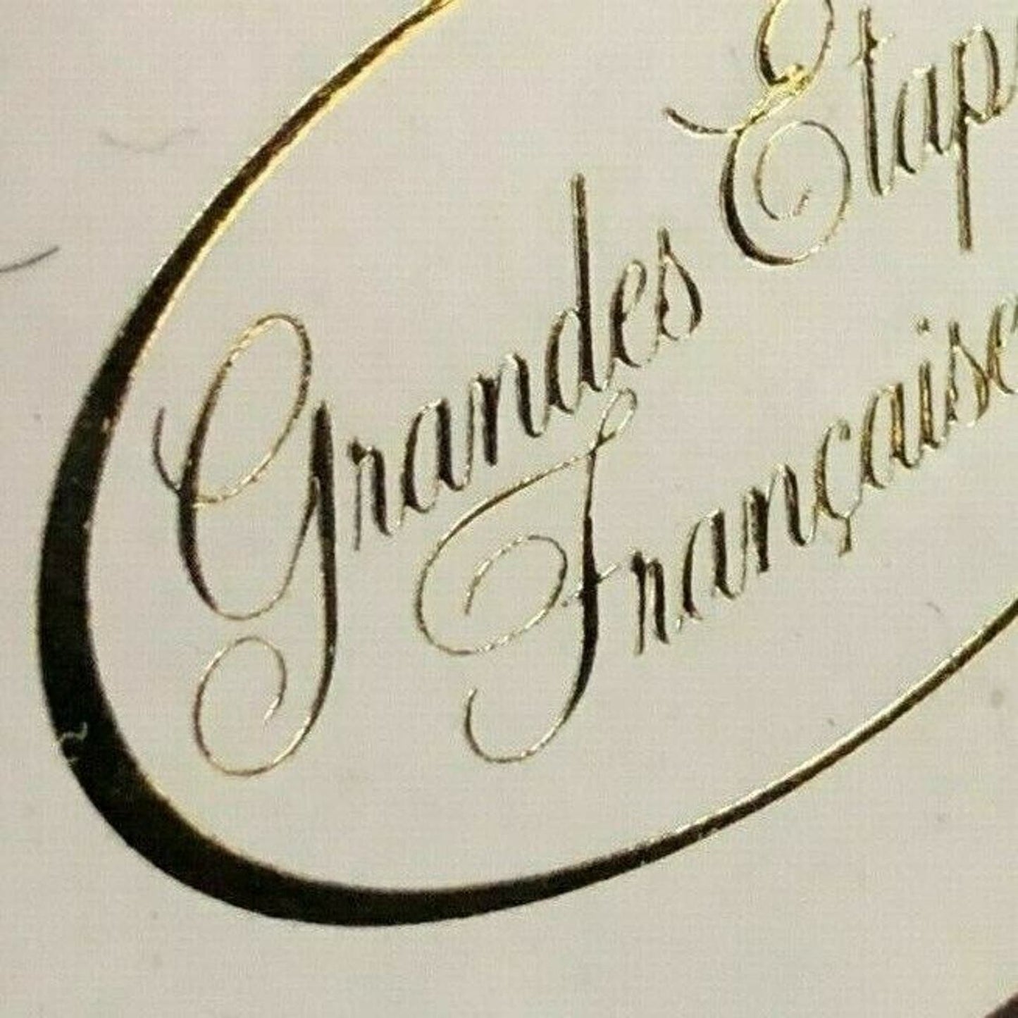 c1980's-90's Wooden Matchbox Matchbook "Grandes Etapes Francaises" France