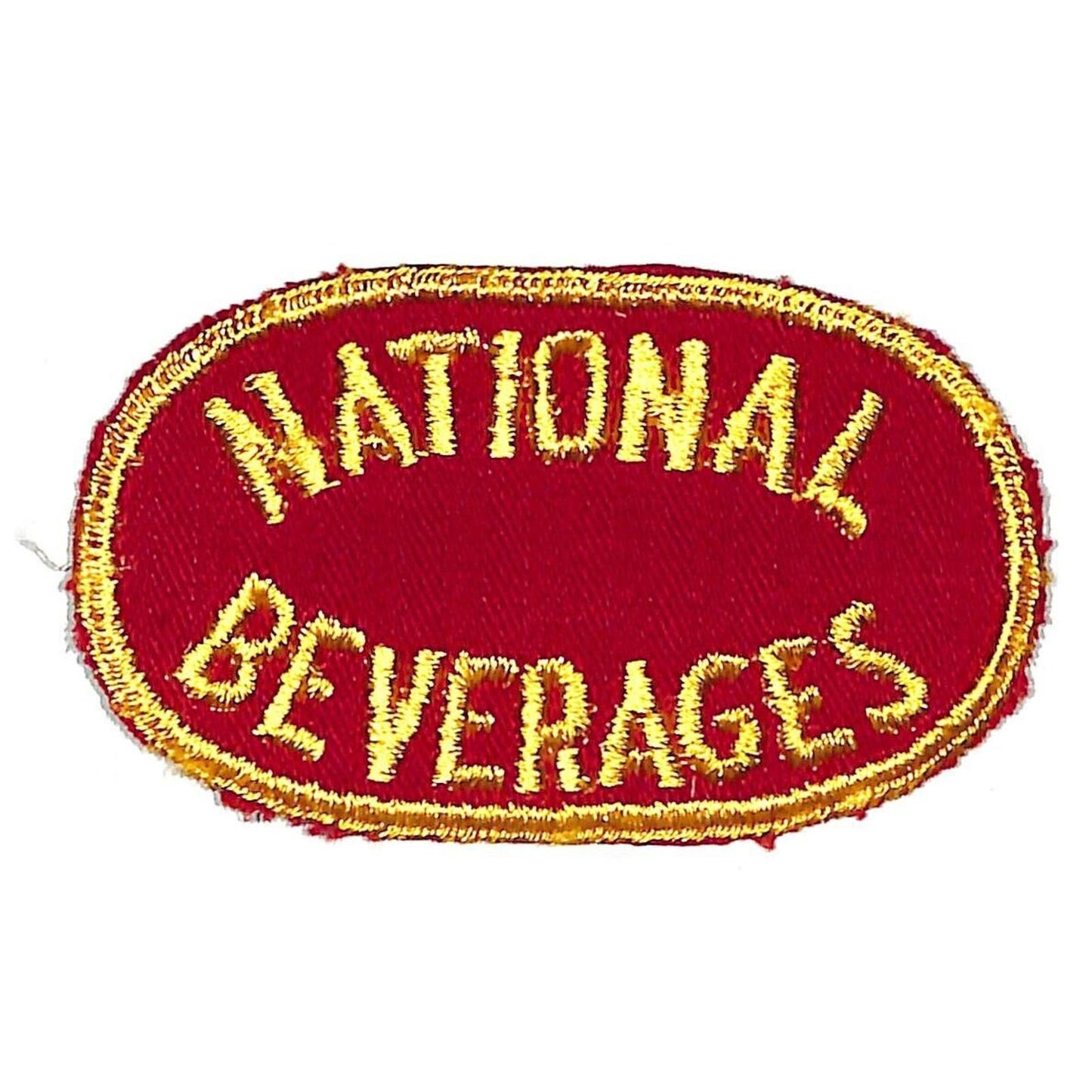 National Beverages Embroidered Soda Patch c1950's-60's Scarce VGC