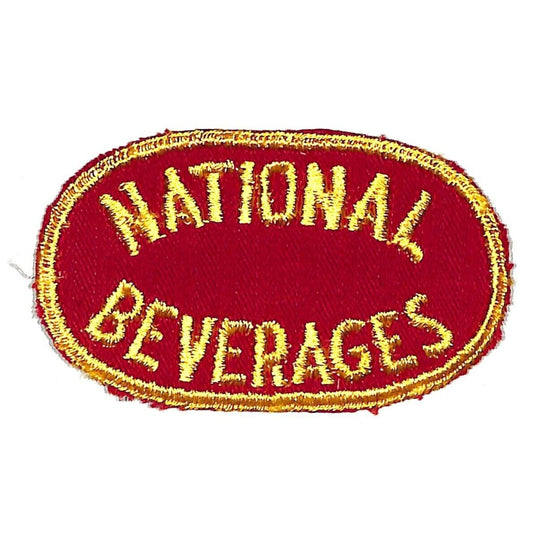 National Beverages Embroidered Soda Patch c1950's-60's Scarce VGC