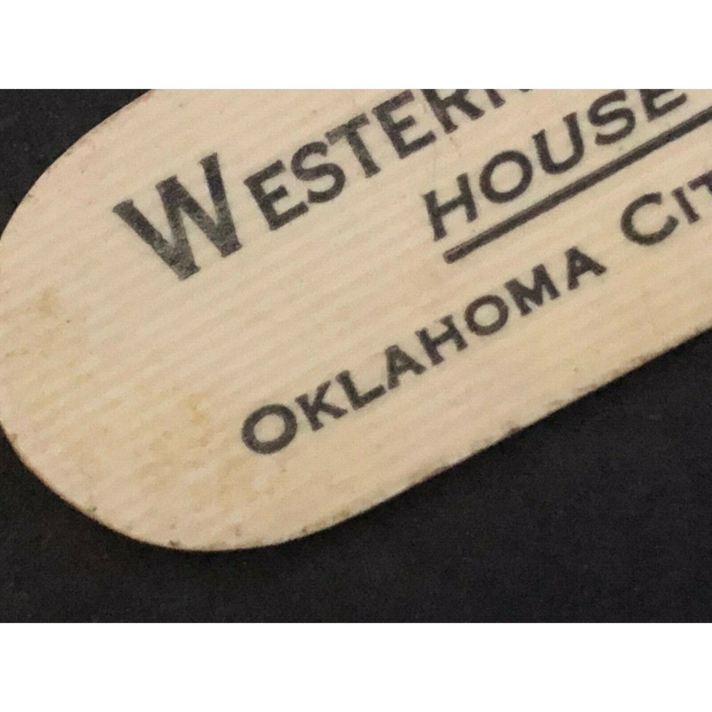 c1910 "Western Newspaper Union" Oklahoma City Celluloid Advertising Letter Opnr