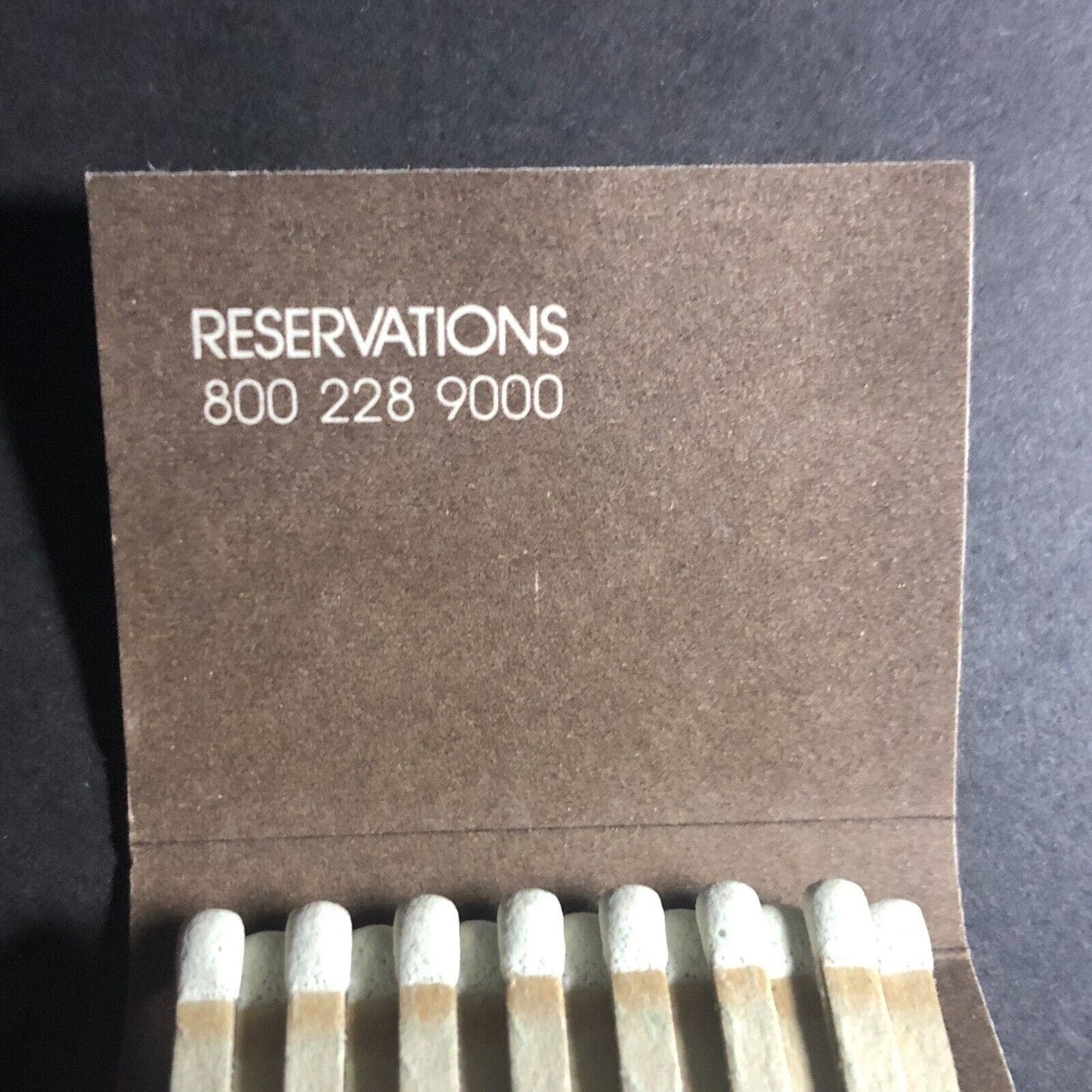 Hyatt Hotels Full Matchbook c1980's VGC