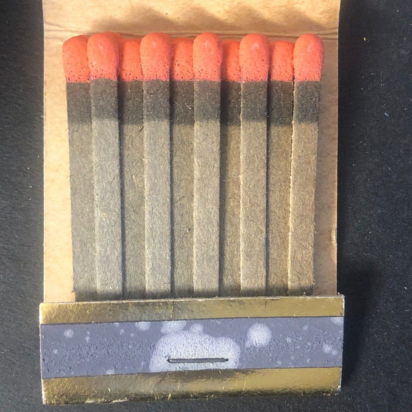 Gandy Motor Lodge Perry, FL Vintage Full Matchbook c1960's Foil Scarce
