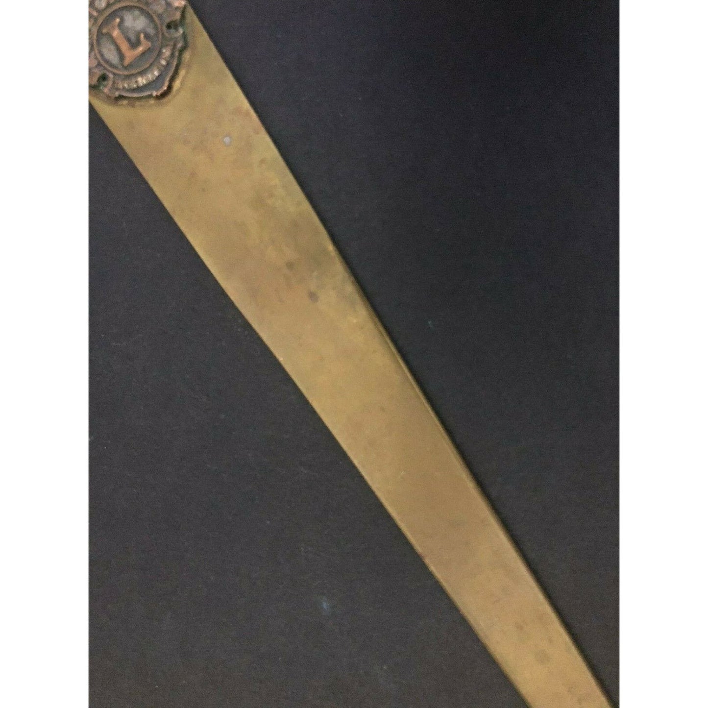 c1920's-30's 8 1/2" "Lions International" Metal Advertising Letter Opener