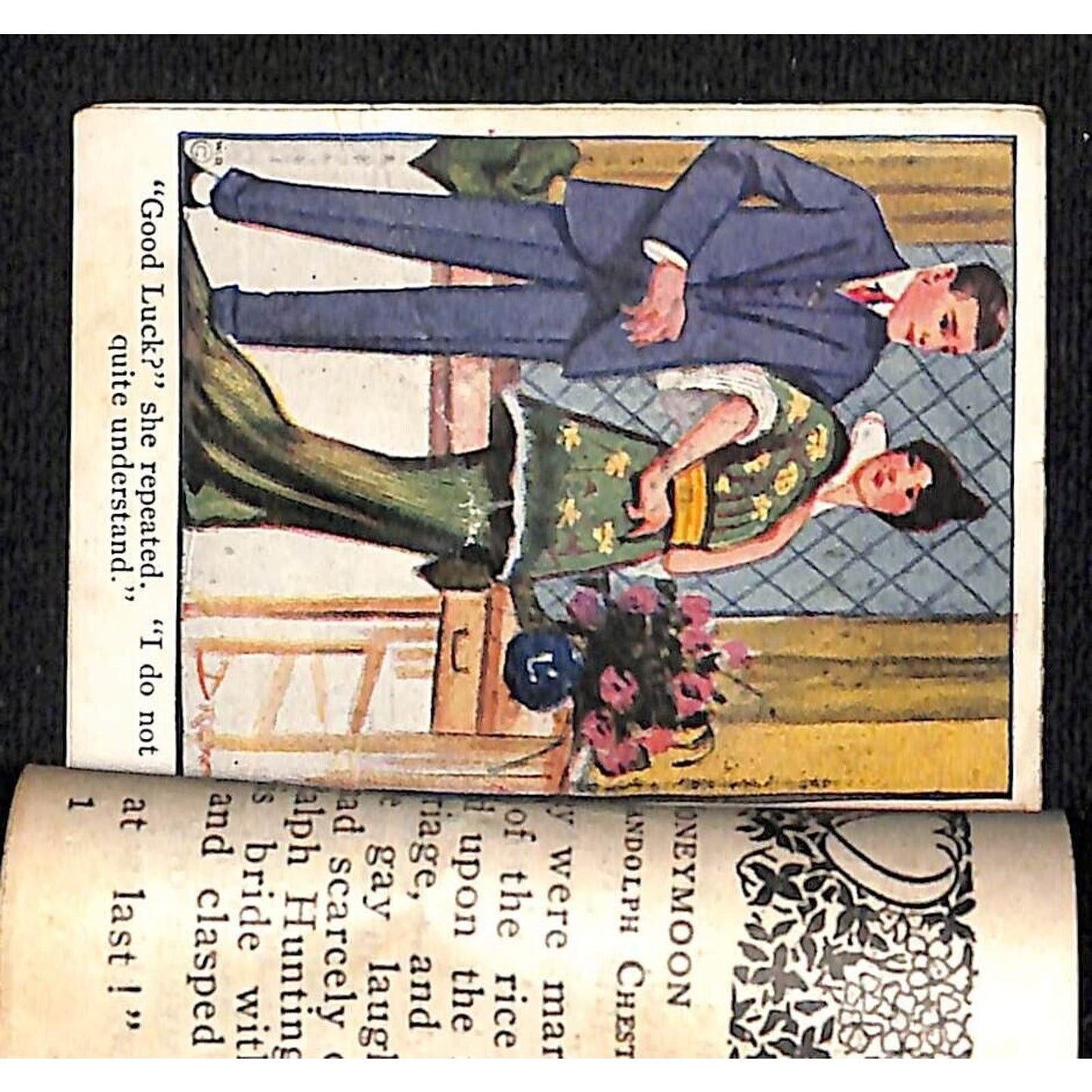 George Randolph Chester "The Honeymoon" Tiny Booklet Winthrop Press 1914 32pp