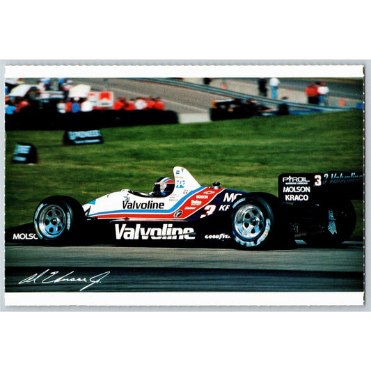 c1992 Indy 500 - Al Unser Jr. Valvoline - Speedway NOS 4" x 5 3/4" Postcard