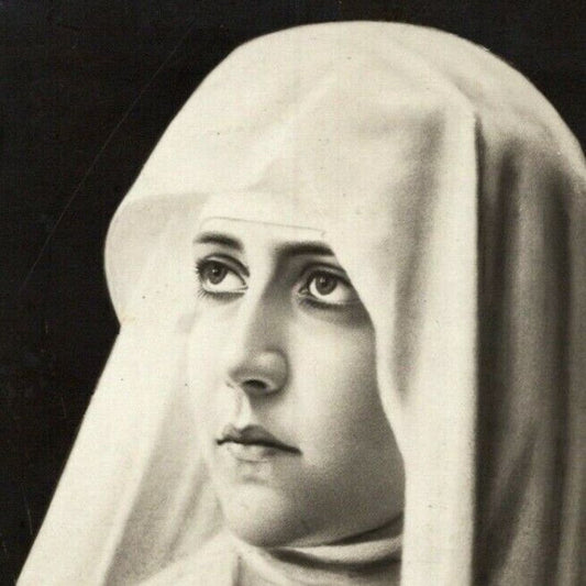 c1910 Vintage Russian Art Postcard Mother / Sister Beatrisa / Beatrice (4254)