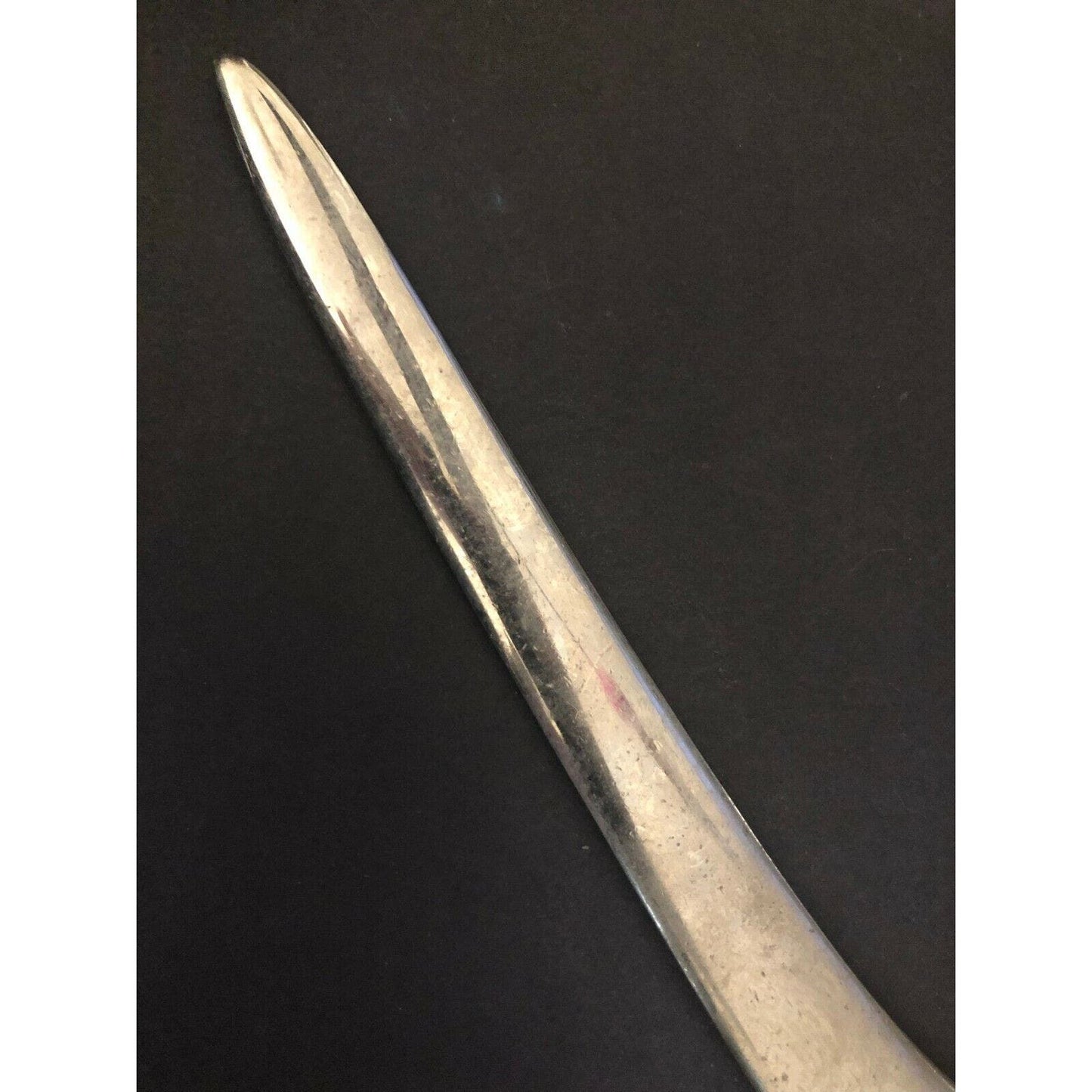 Vintage c1970's-80's Heavy (5oz.) Solid Brass Golf? Art Design Letter Opener