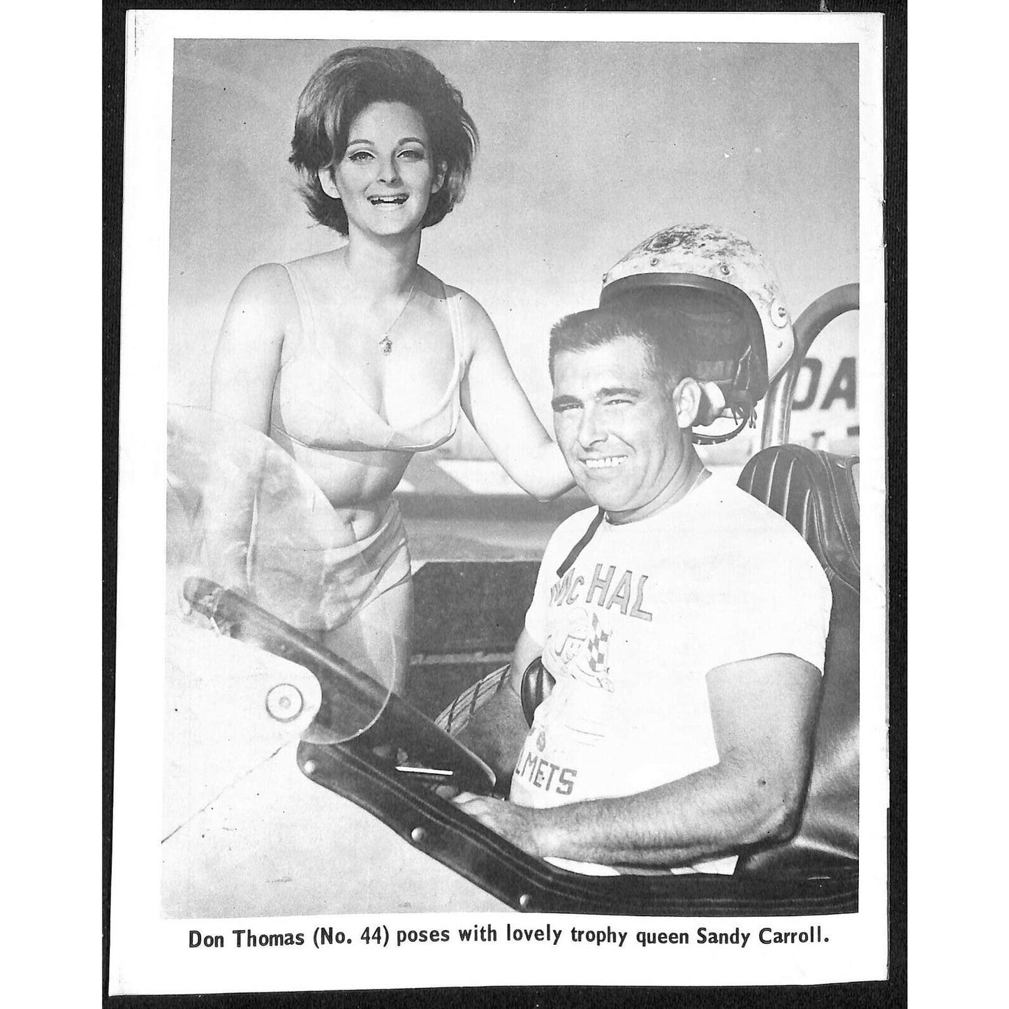Scarce 7/27 1966 Sprint Car Auto Racing CRA Program Ascot Park Gardena 16pp.