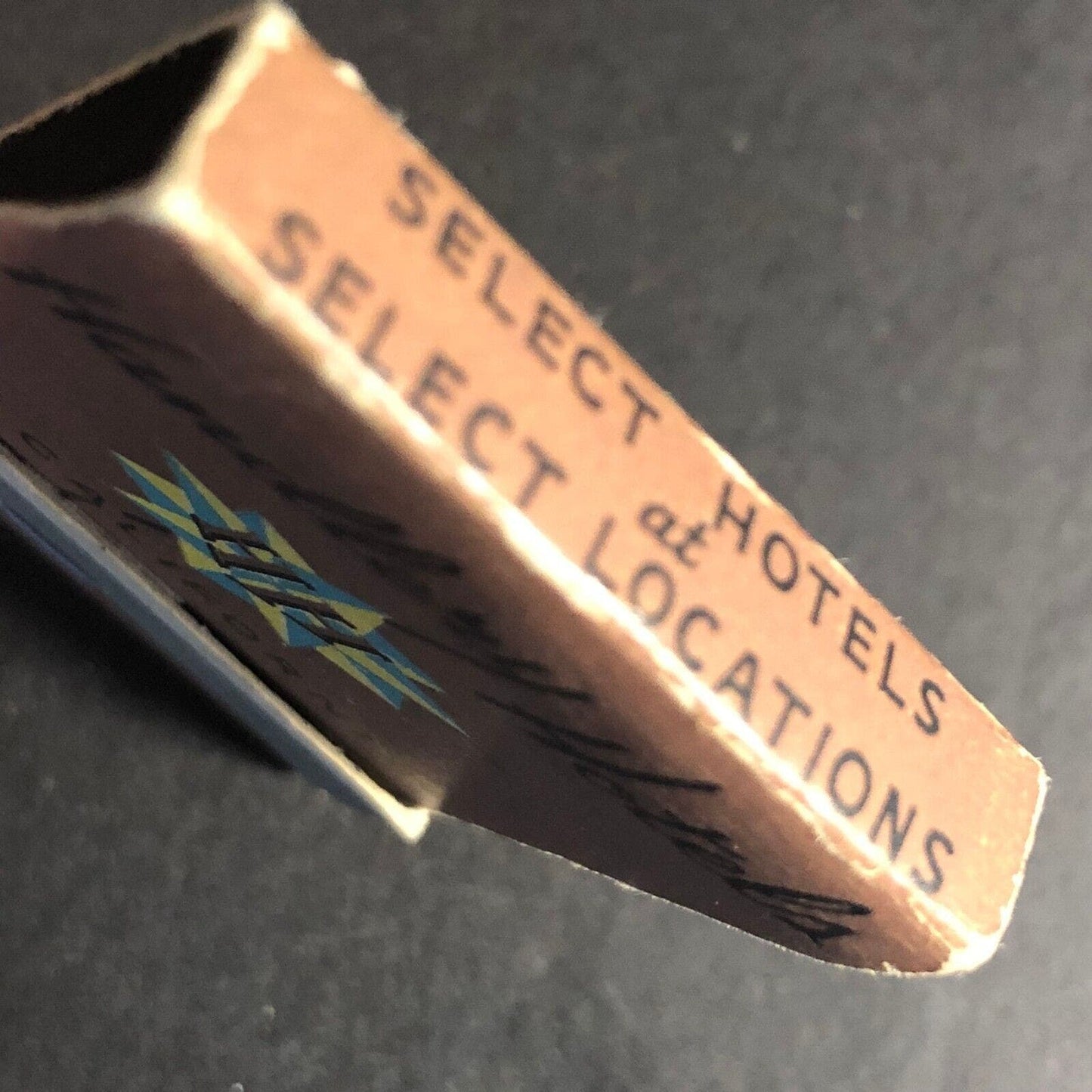 Handlery Hotels of California 20-Strike Full Matchbook c1940's-50's Very Scarce