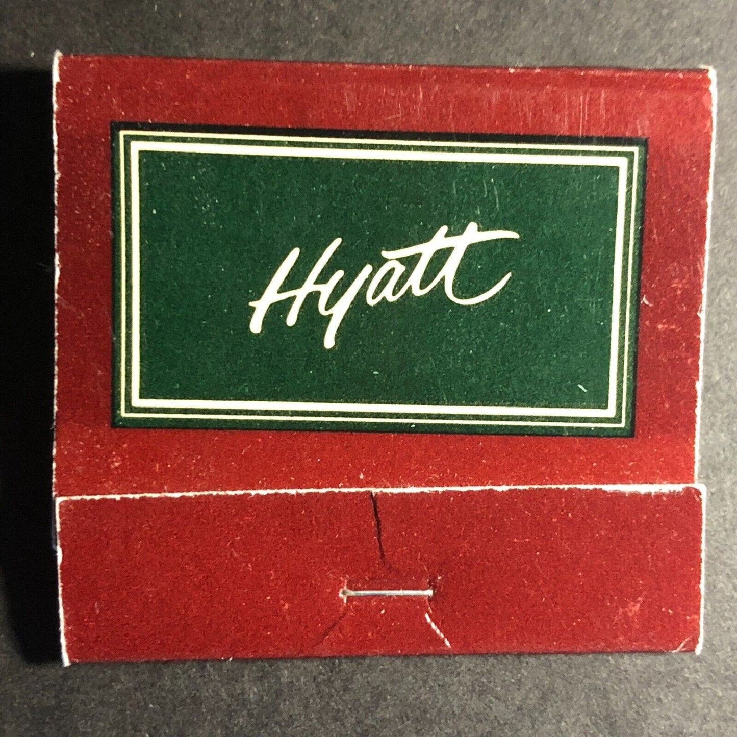 Hyatt Hotels Full Matchbook 30-Strike c1980's VGC