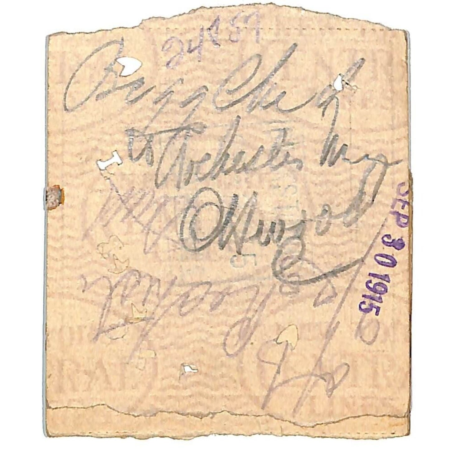2x New York Central Railroad Ticket 1915 St. Paul Chicago "Special Excursion"