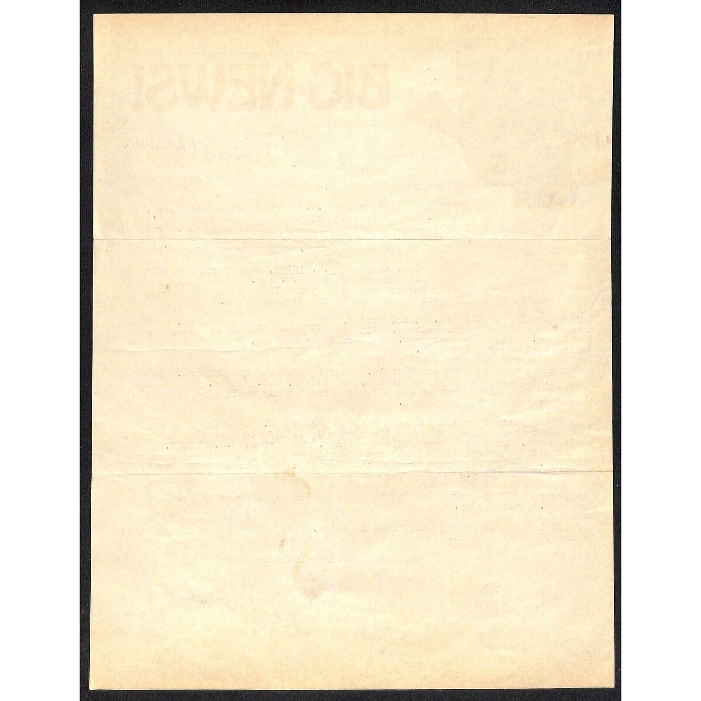 Group of Mostly 1970's Circus Letterheads & 2 1960's Hand Written Cards