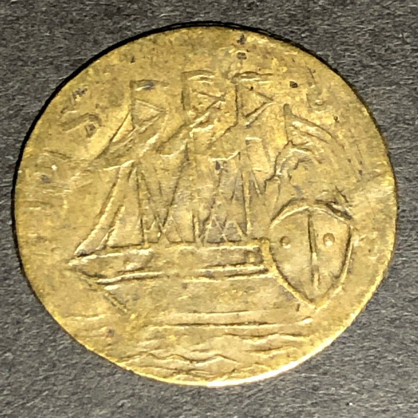 c1855-1867 19mm Attrib. J.J. Habelt German Jeton / Counter / Token - Ben Fauver