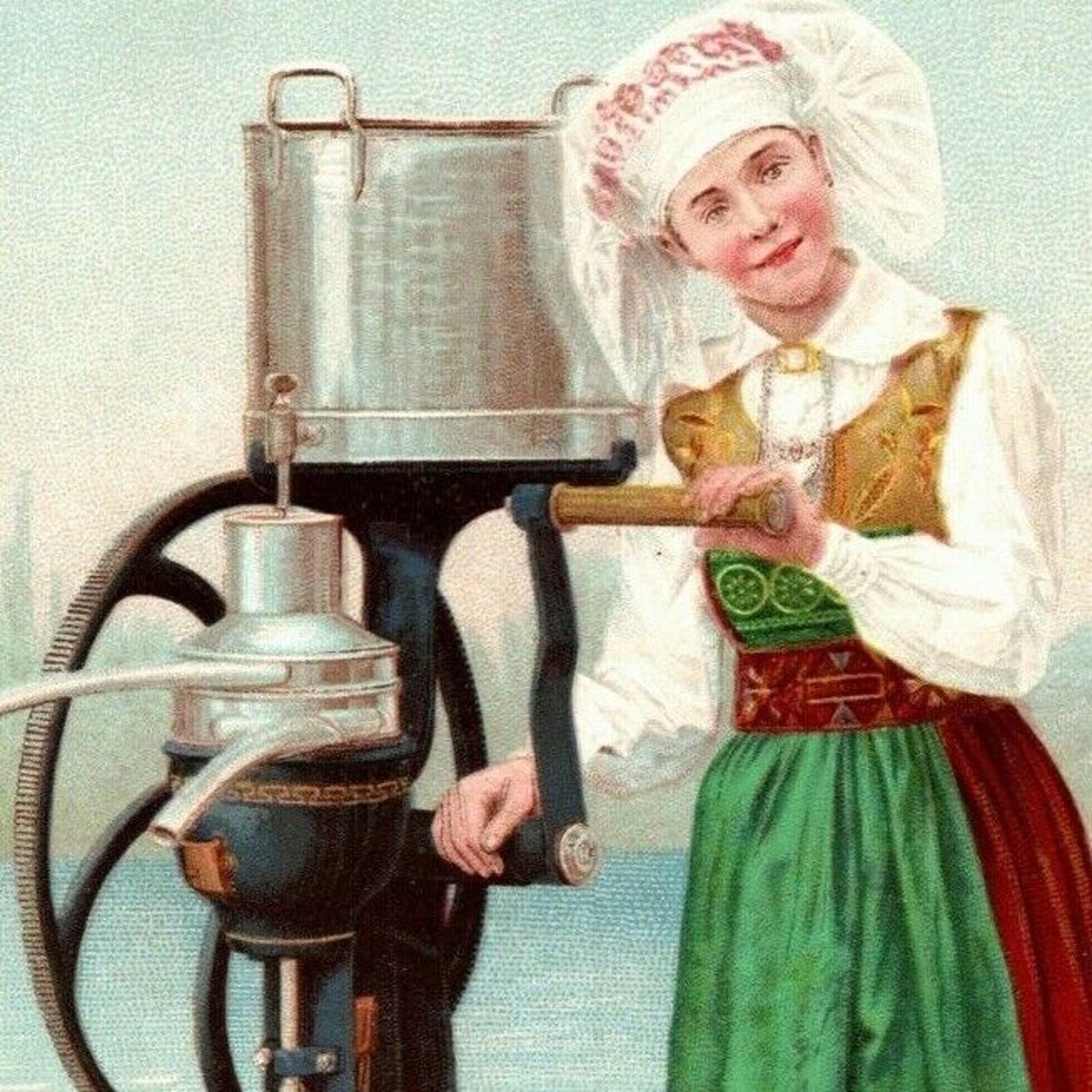 1893 Chicago Fair Trade Card De Laval Separator Co. Alpha B Cream Farm Dairy