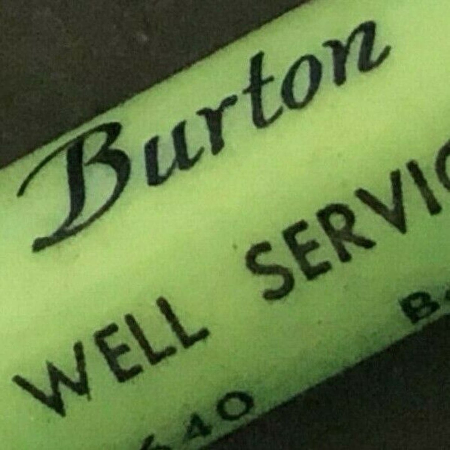 c1960's-70's "Burton Well Service" Electra, TX Mechanical Advertising Pencil